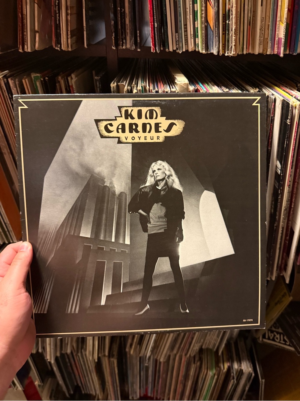 ⏺️ 3/$25 Kim Carnes Voyeur Vinyl Record
